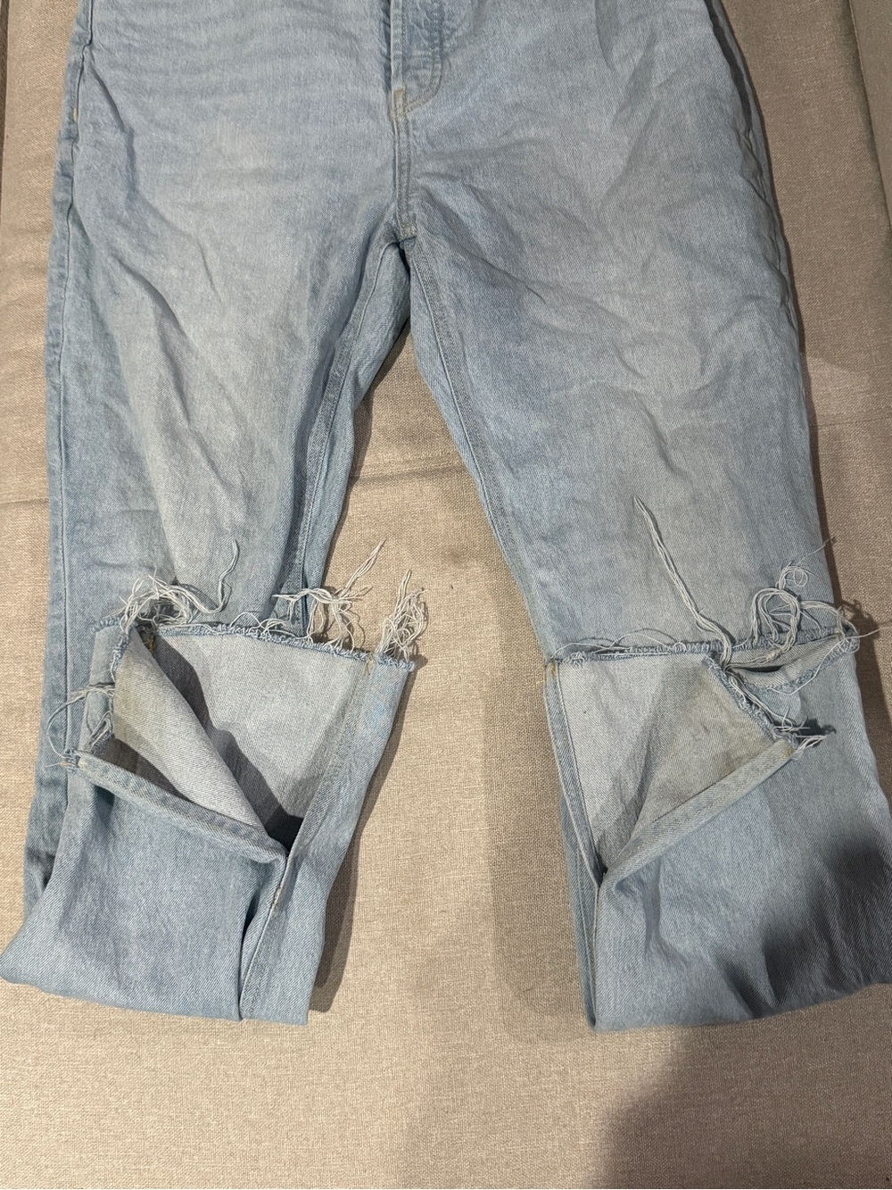 Old Navy Light Blue Women’s Bootcut Jeans - Faded Denim - Picture 4 of 6